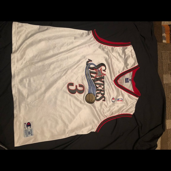 Vintage champion Iverson jersey size 48 - Picture 1 of 3
